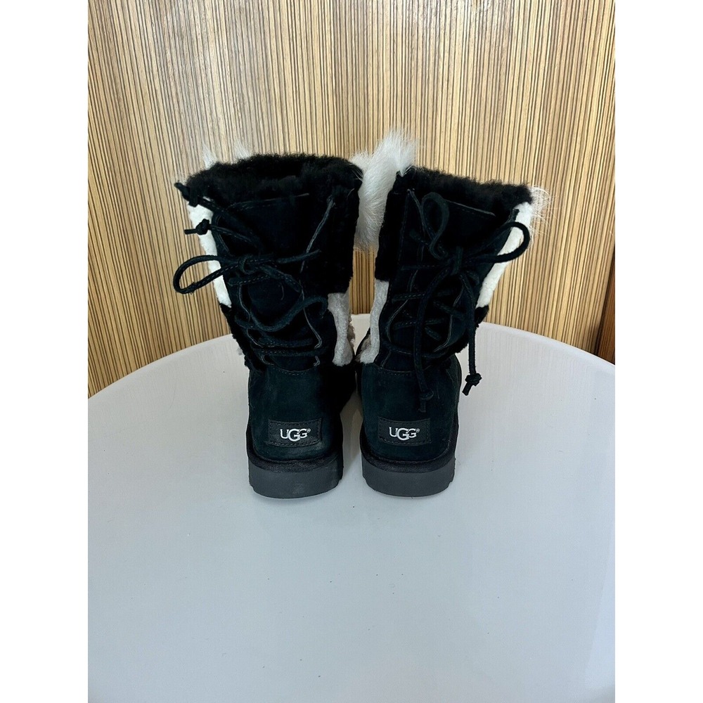 Ugg Classic Short Patchwork Fluff Boots Sheepskin… - image 5